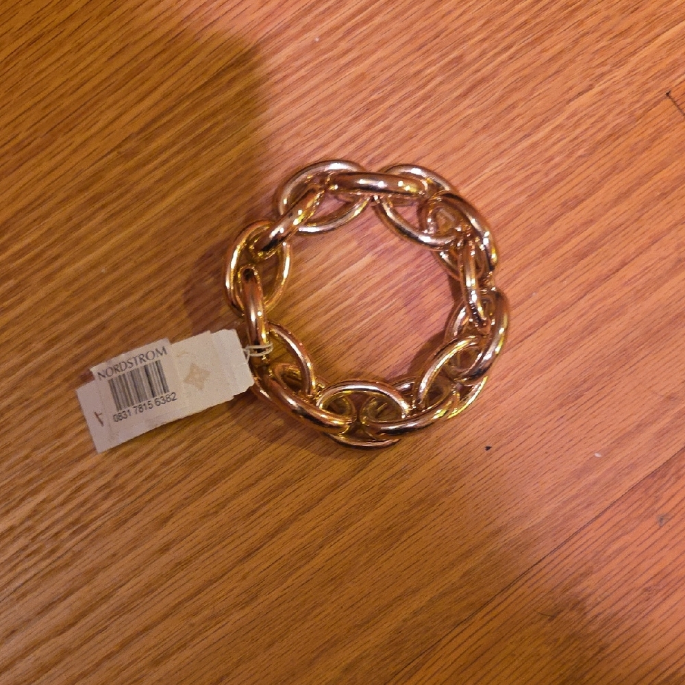 Nordstrom Gold-Tone Chain Bracelet